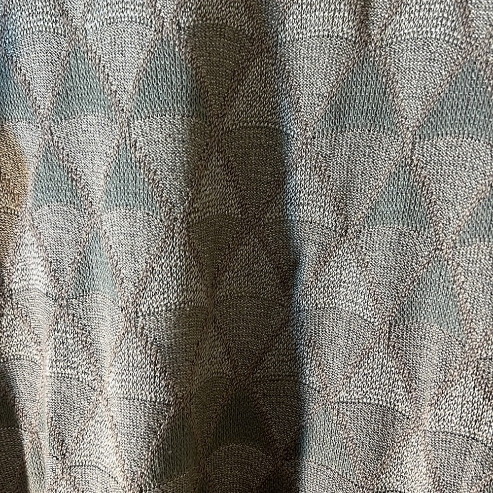 Men’s medium geometry print green (neutral) vintage sweater - Picture 3 of 4